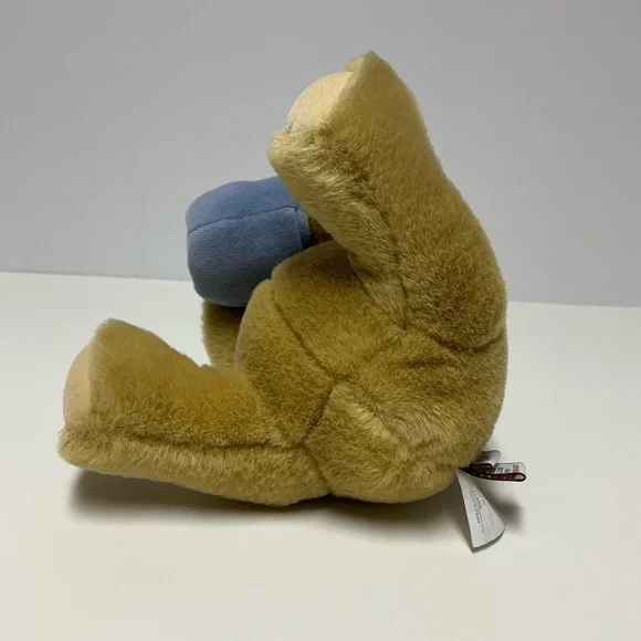 Vintage Gund Classic Pooh Plush Winnie the Pooh with Honey Pot Stuffed Animal - Picture 5 of 16